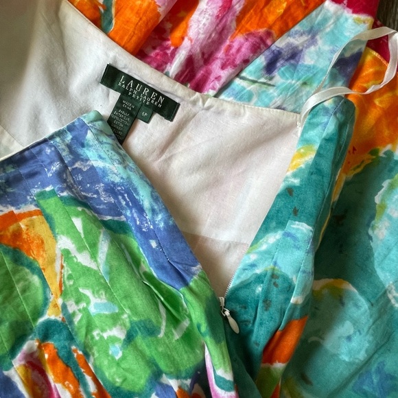 Ralph Lauren Blue Label Multicolor Skater Skirt - Picture 5 of 5